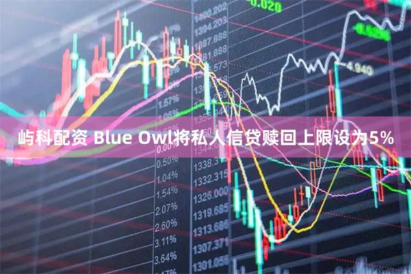 屿科配资 Blue Owl将私人信贷赎回上限设为5%